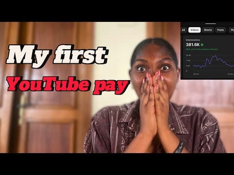 How much YouTube paid me in 3 weeks of monetization